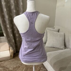 lululemon athletica Women's Light purple lilac Ribbed Tank Top